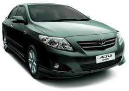 Toyota Corolla Altis rent in bangalore